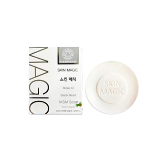 韓國 Skin Magic 粉刺調理洗臉皂 玫瑰款 白皂 100g