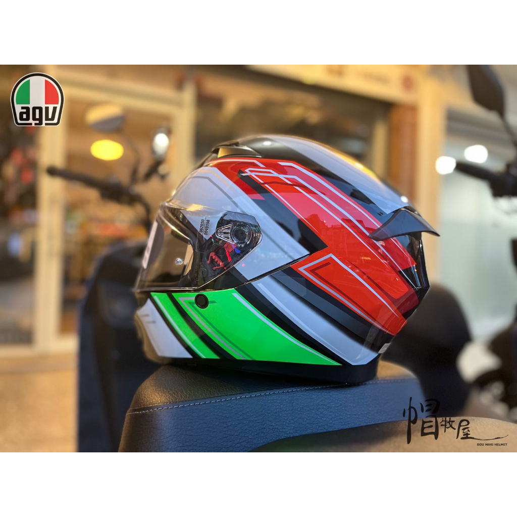 【帽牧屋】義大利 AGV K3 WING  安全帽 全新改款 限量 雙D扣 黑 全罩