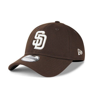 【NEW ERA】MLB 聖地牙哥 教士 咖啡色 白字 老帽 軟版 9TWENTY 潮流【ANGEL NEW ERA】