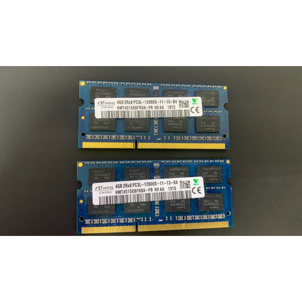 seatay 4GB 2Rx8 PC3L-12800S-11-13-B4筆電記憶體DDR3