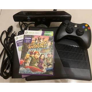 XBOX 360 SLIM 主機 4G / 250G +遊戲+體感攝影機 KINECT 360S 薄機（敘述必讀）