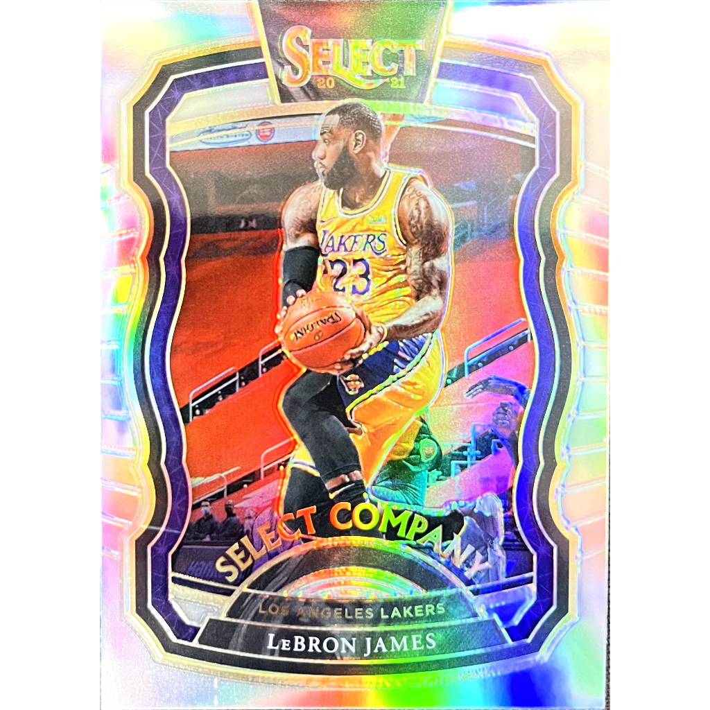 132.Panini Select Lebron James Select Company 銀亮特卡