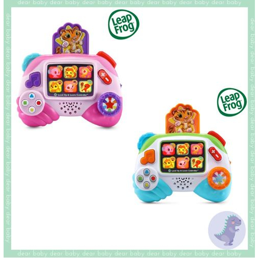 【dear baby】美國LeapFrog跳跳蛙 全英玩具 動物遊戲機(粉/白) 學習玩具 英文玩具