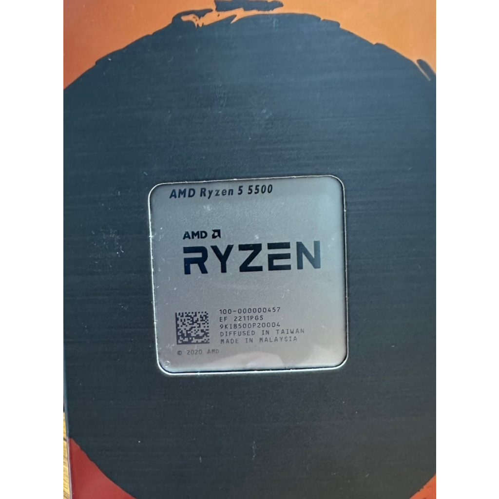 點子電腦-北投◎全新盒裝 AMD Ryzen 5 5500 3.6GHz 六核心處理器 無內顯 (內含風扇) 3250元