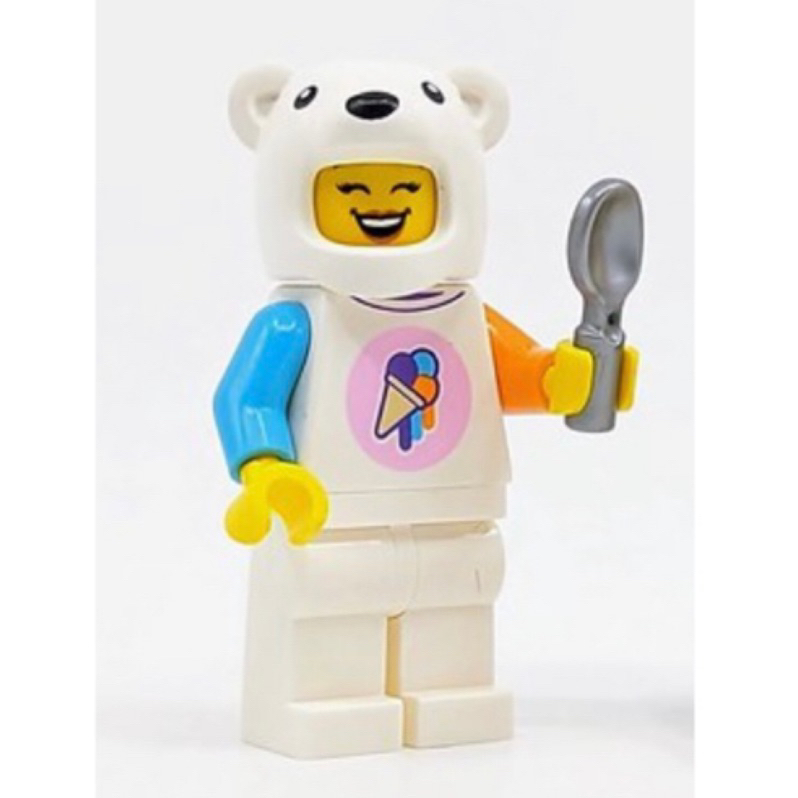 《Bunny》LEGO 樂高 cty1617 北極熊裝人 湯匙 CITY系列 冰淇淋店 60363