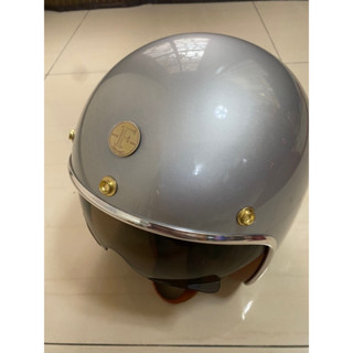 復古安全帽 小帽體 內建墨片
