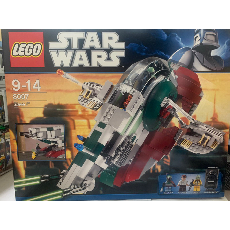 「自己收藏非商家」絕版品 LEGO 樂高 星際大戰 8097 Slave I 奴隸號