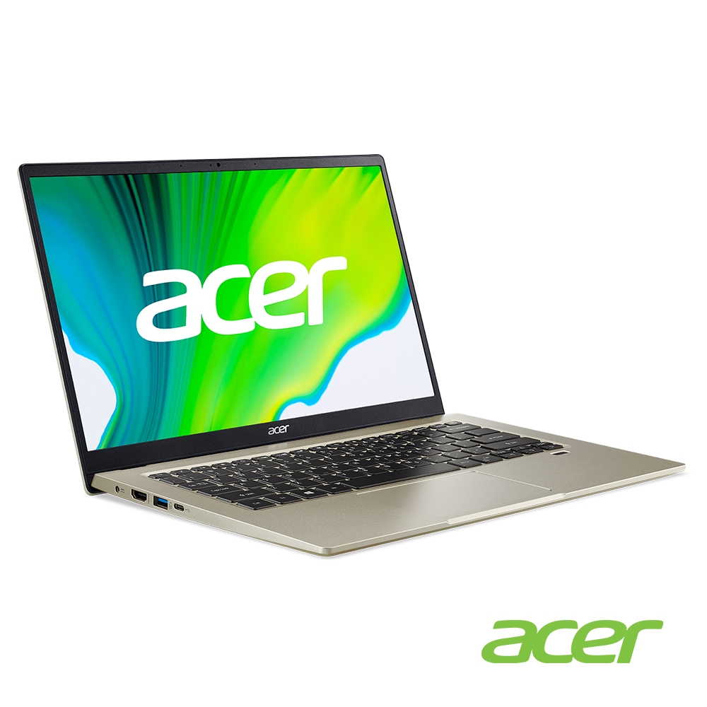 Acer 宏碁 Swift 1 SF114-34-C6CQ 14吋輕薄筆電 N5100/8G/256G SSD/金
