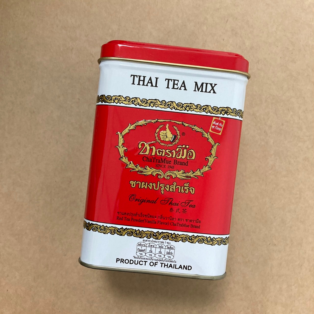 用券免運❤️空鐵盒(內無茶包) 手標泰式茶  THAI TEA MIX 鐵盒 紀念品 泰國 泰式奶茶 泰式