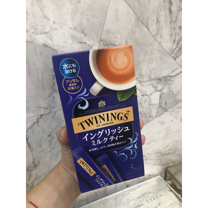 散步到東京🇯🇵【現貨】Twinings 唐寧 英式奶茶  隨身包 奶茶粉 5入/盒