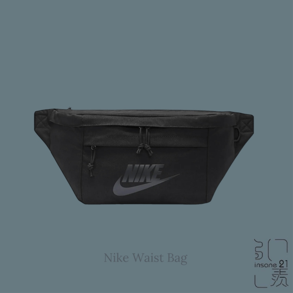 NIKE TECH HIP PACK 大腰包 斜背包 黑灰 BA5751-010【Insane-21】