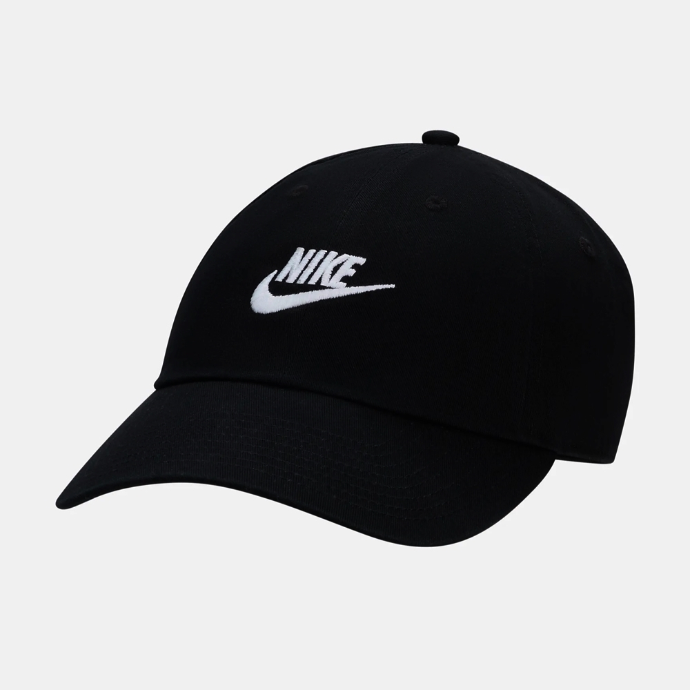 [麥修斯]NIKE U NK CLUB CAP FB5368 011 老帽 帽子 棒球帽 黑色 情侶款 男女款