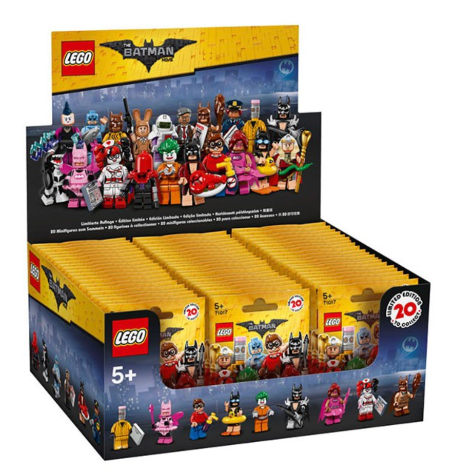 [小樂]蝦皮代開發票 樂高 LEGO 71017 蝙蝠俠電影 batman 蝙蝠俠 小丑 兔子人 鯊魚人 小丑女 整套