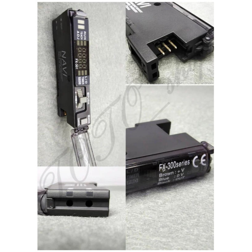 【東東商城】日本P牌 FX-301 FX-300 數字顯示光纖感測器 FX-301光纖Sensor