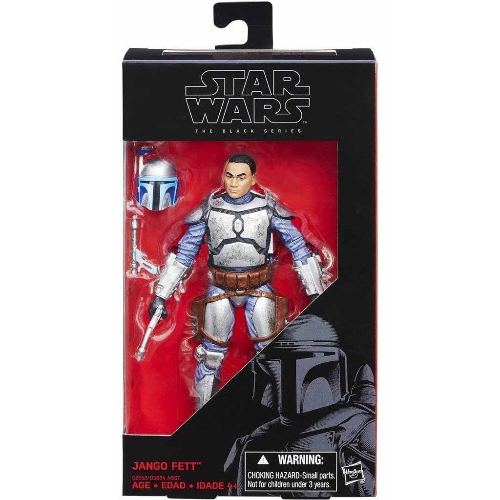 StarWars 星際大戰 E7 黑標 6吋 Jango Fett 賞金獵人 強格費特 曼達洛人 鎧甲 頭盔 BL SW