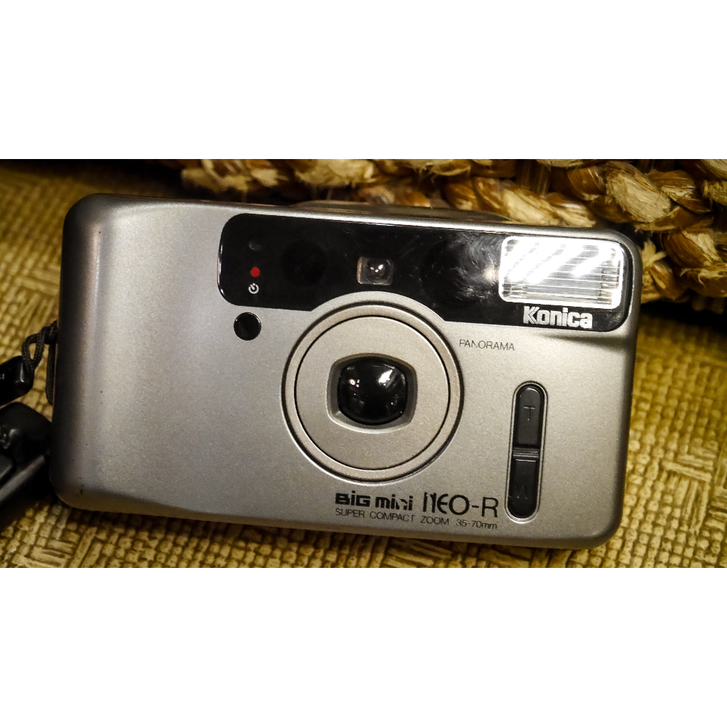 (含皮套遙控器)Konica big mini neo-R 傻瓜相機 變焦相機 隨身機 底片相機 全自動底片相機
