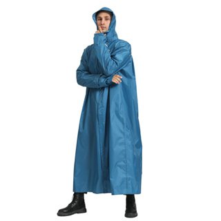 FairRain 三度空間背包型連身式雨衣 飛銳 普魯士藍 輕量材質 背包空間設計 反光條 雨衣 連身