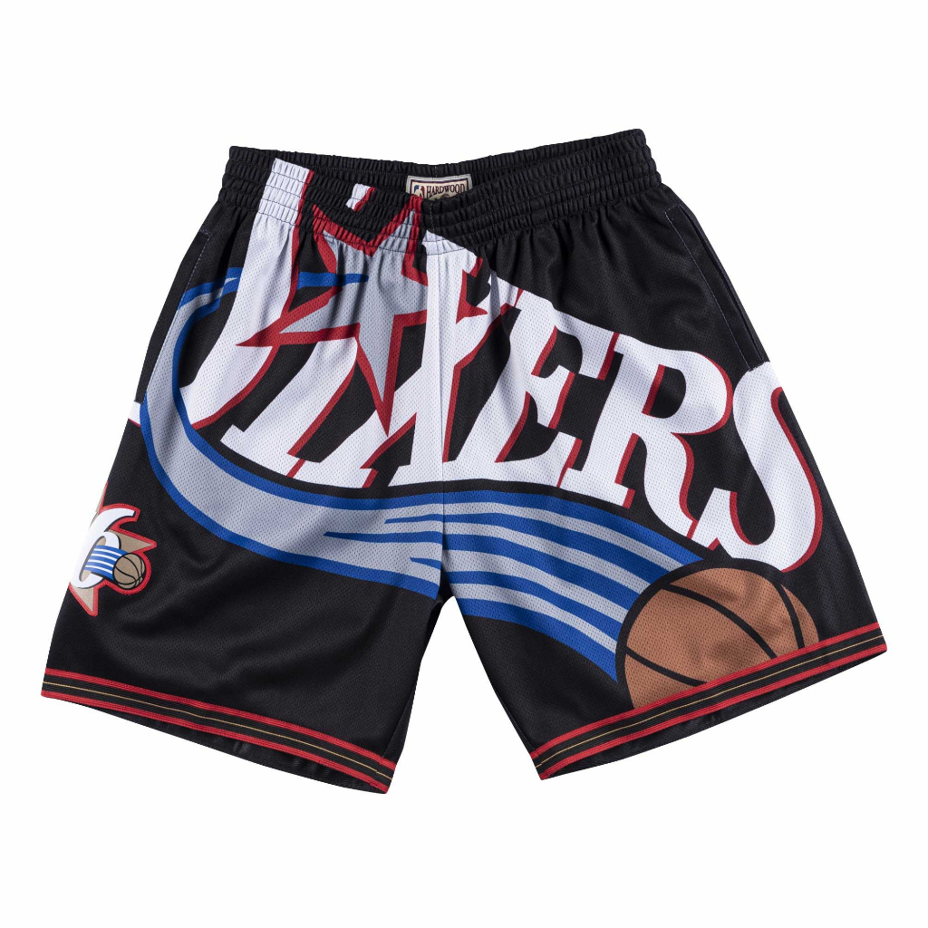 M&amp;N Short Philadelphia 76ers 76人 短褲 MITCHELL-03