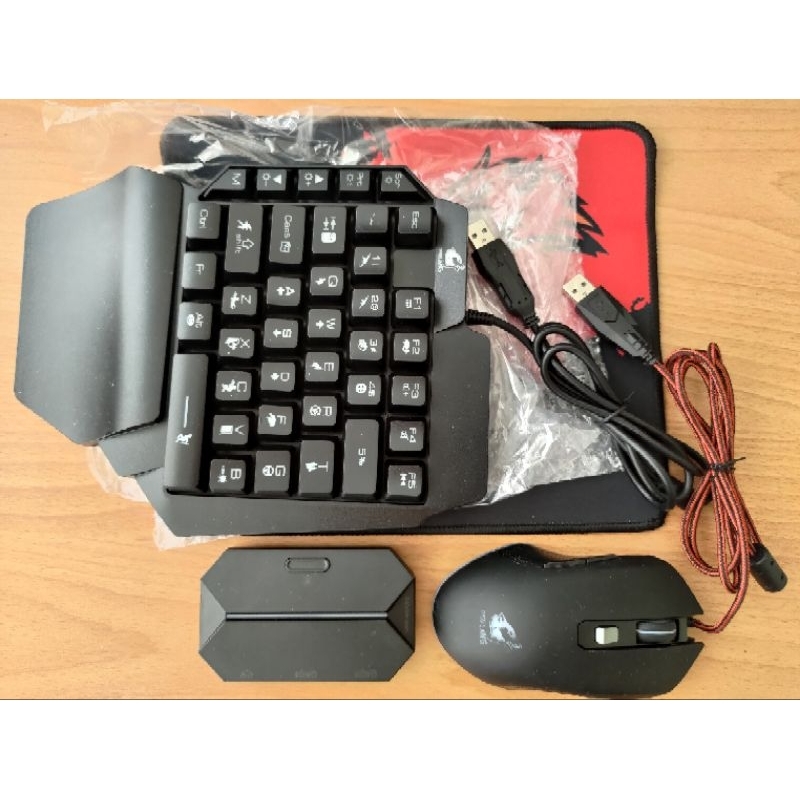 (中古)(二手)Ziyou LANG G6L 鍵盤滑鼠轉換器switch