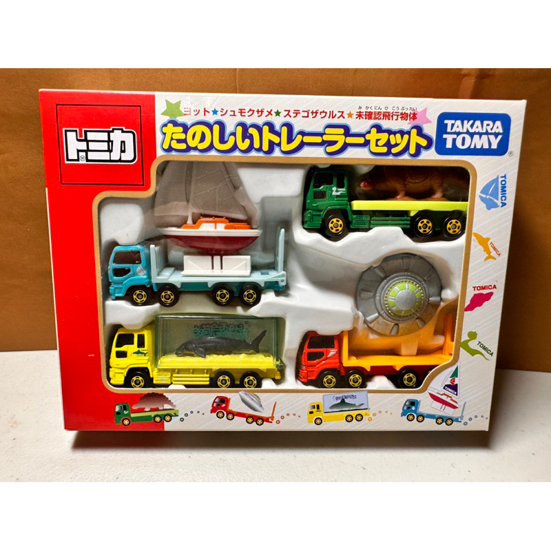 ［現貨］Tomica 多美 載運車 拖車 恐龍 鯊魚 未確認飛行物體