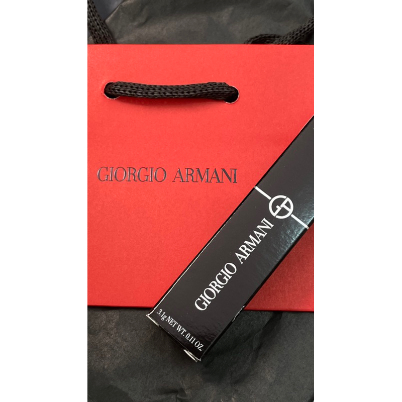 Giorgio Armani 奢華絲絨訂製唇膏 405 全新現貨蝦皮店到店免運