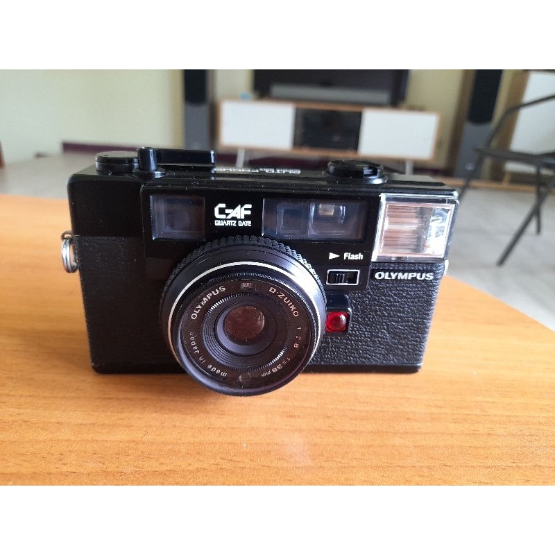 Olympus C-AF Quartz Date 自動對焦底片相機/f=2.8/38mm