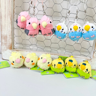 【現貨🌷】鸚鵡 手機繩 吊飾 日本進口 粉紅鸚鵡 玄鳳 太陽鳥 藍白虎皮 黃綠虎皮