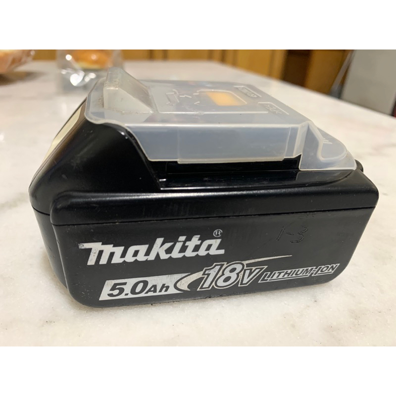 《二手》Makita 牧田原廠 18V 5.0AH電池(BL1850B)有電量顯示