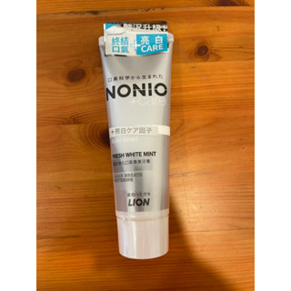 現貨 銷售第一日本獅王LION NONIO 終結口氣牙膏 抗敏 酷樂薄荷 冰炫薄荷 晶燦亮白 固齒佳酵素晶亮薄荷
