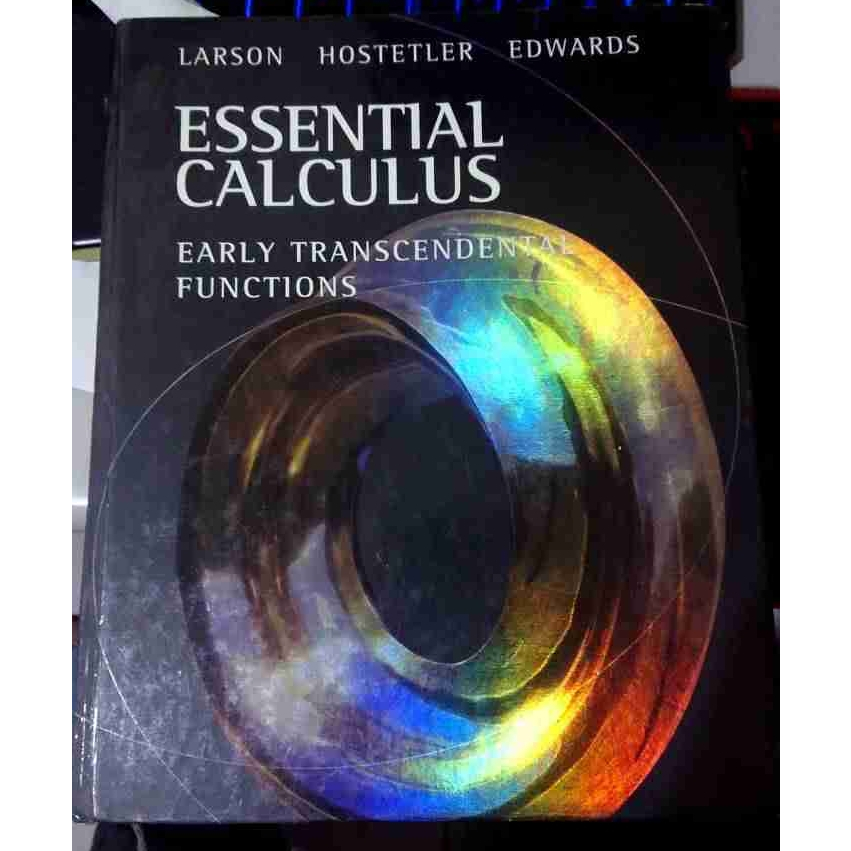Essential Calculus: Early Transcendental Functions (微積分)