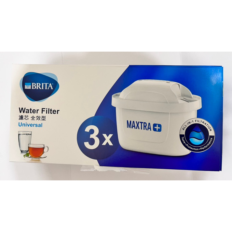 MAXTRA Plus 濾芯-全效型 適用BRITA 全系列MX+濾芯壺款 三入一盒