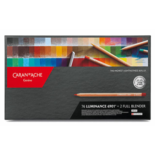 瑞士CARAN D'ACHE卡達 Luminance 6901 極致專家級油性色鉛筆-76色 6901.776