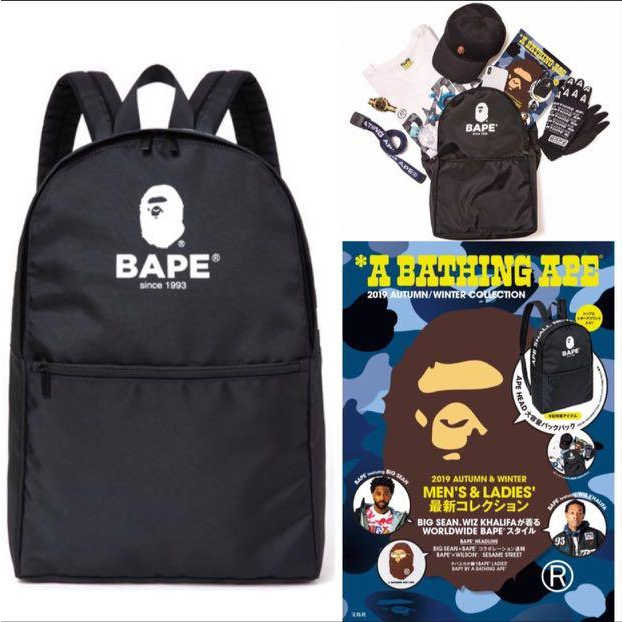 現貨 Bape A bathing ape 2019 autumn winter collection 型錄 後背包