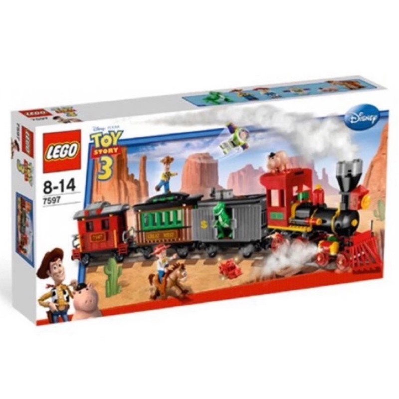 LEGO 樂高 玩具總動員 7597 火車 西部追逐