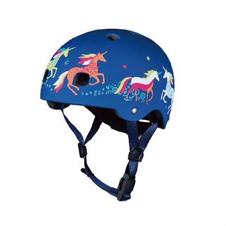 【瑞士Micro】官方原廠貨 Micro Helmet 消光獨角獸安全帽 LED版本 (運動用、自行車、腳踏車用) 免運