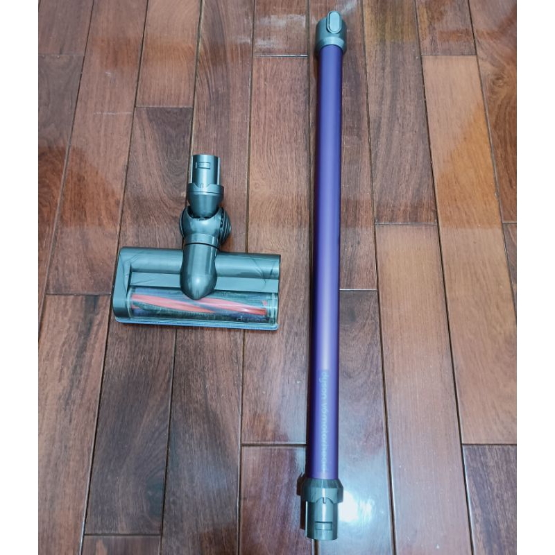 Dyson V6 motorhead 加長管及碳纖維刷毛電動吸頭 原廠配件 二手合賣800