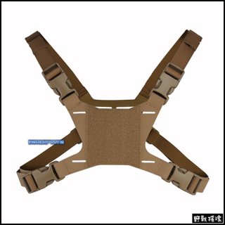 【野戰搖滾】MOLLE 戰術手機座支架專用背帶 【黑色、狼棕色】手機殼肚兜手機保護套摺疊導航板手機胸掛包手機包