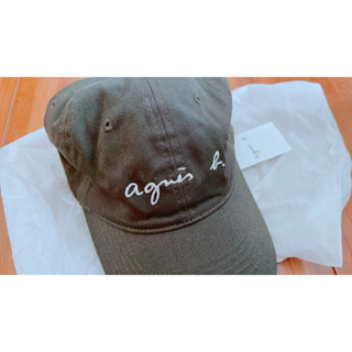 Agnes.b灰色鴨舌帽帽子/全新/日本購入
