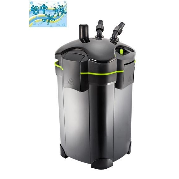 灣 RIO- 4層 UV- 6W 殺菌燈 圓桶過濾器 3000L/H 特價--過濾 150cm 5尺 魚缸適用