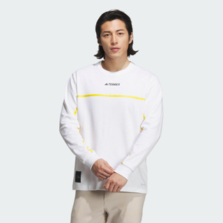 ADIDAS 長袖上衣 NAT.GEO TEE LS 男 IL8976 白 現貨