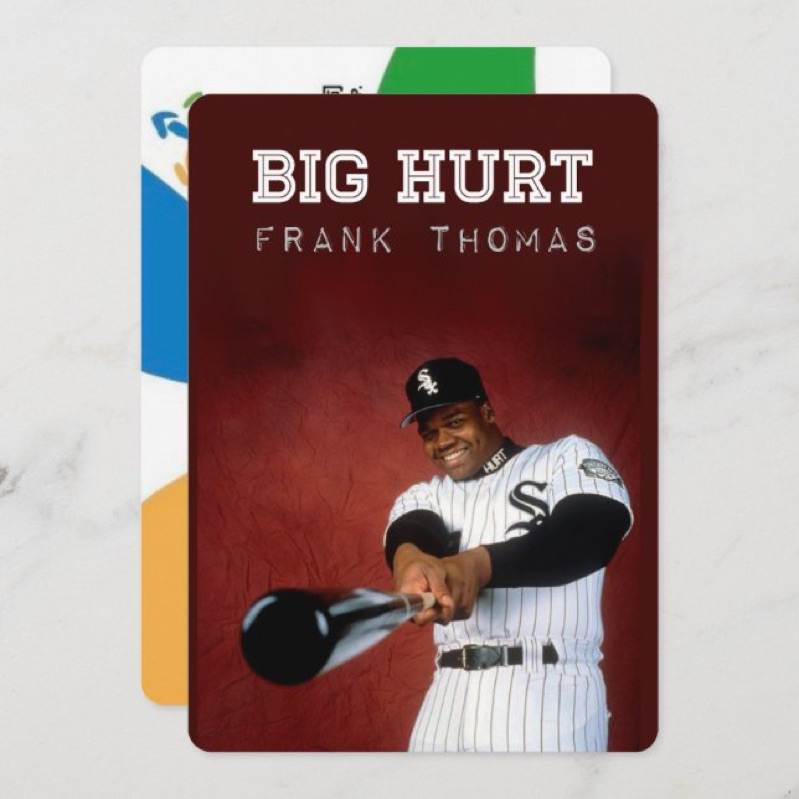 MLB大聯盟 白襪隊 Frank Thomas 悠遊卡E  (實體悠遊卡、非貼紙)：重傷害 Big Hurt 名人堂