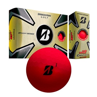 【Bridgestone】23e12 CONTACT 高爾夫球（啞光紅 12顆/盒）︱官方旗艦店
