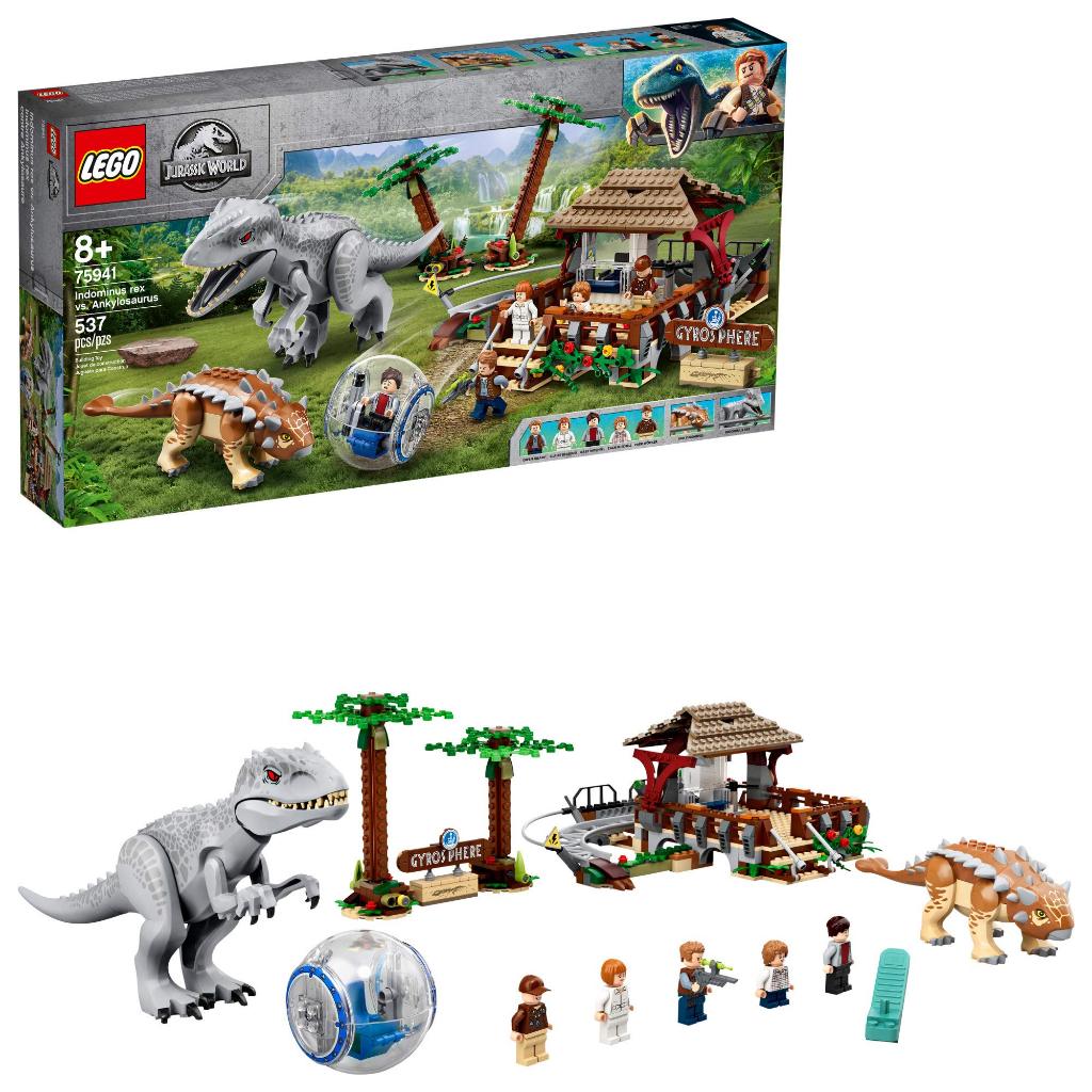 LEGO 75941 侏儸紀 Jurassic 帝王暴龍對決甲龍 全新