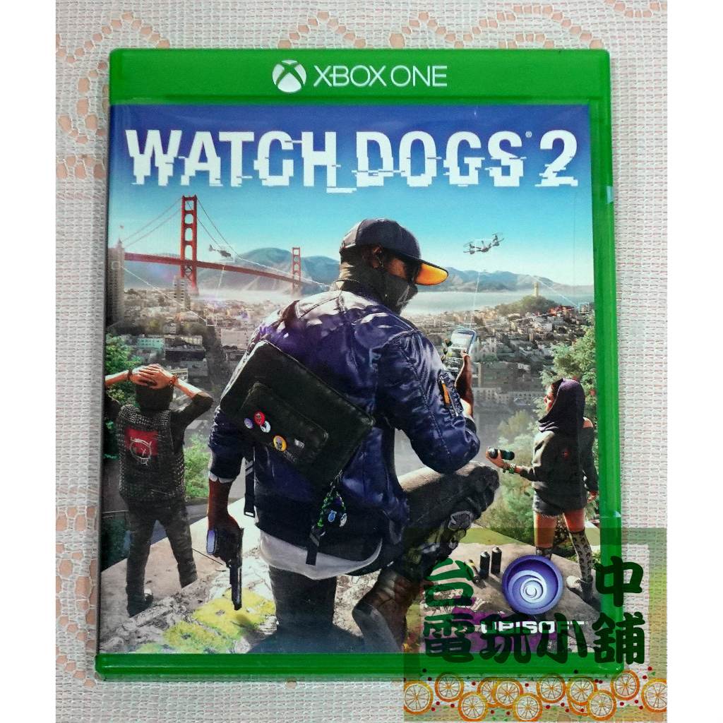 ◎台中電玩小舖~XBOX ONE原裝遊戲片~看門狗 2 Watch Dogs 2 中文版 ~899