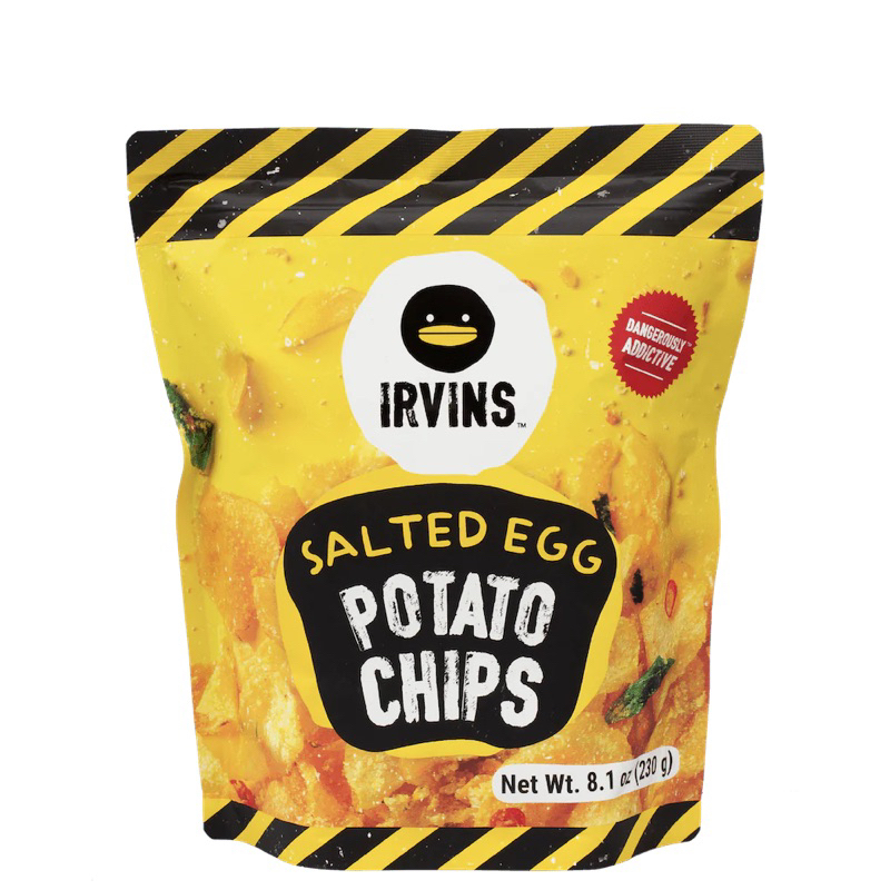 🇸🇬新加坡 IRVINS 🥔鹹蛋薯片/鹹蛋洋芋片/鹹蛋黃薯片「大包裝」230公克