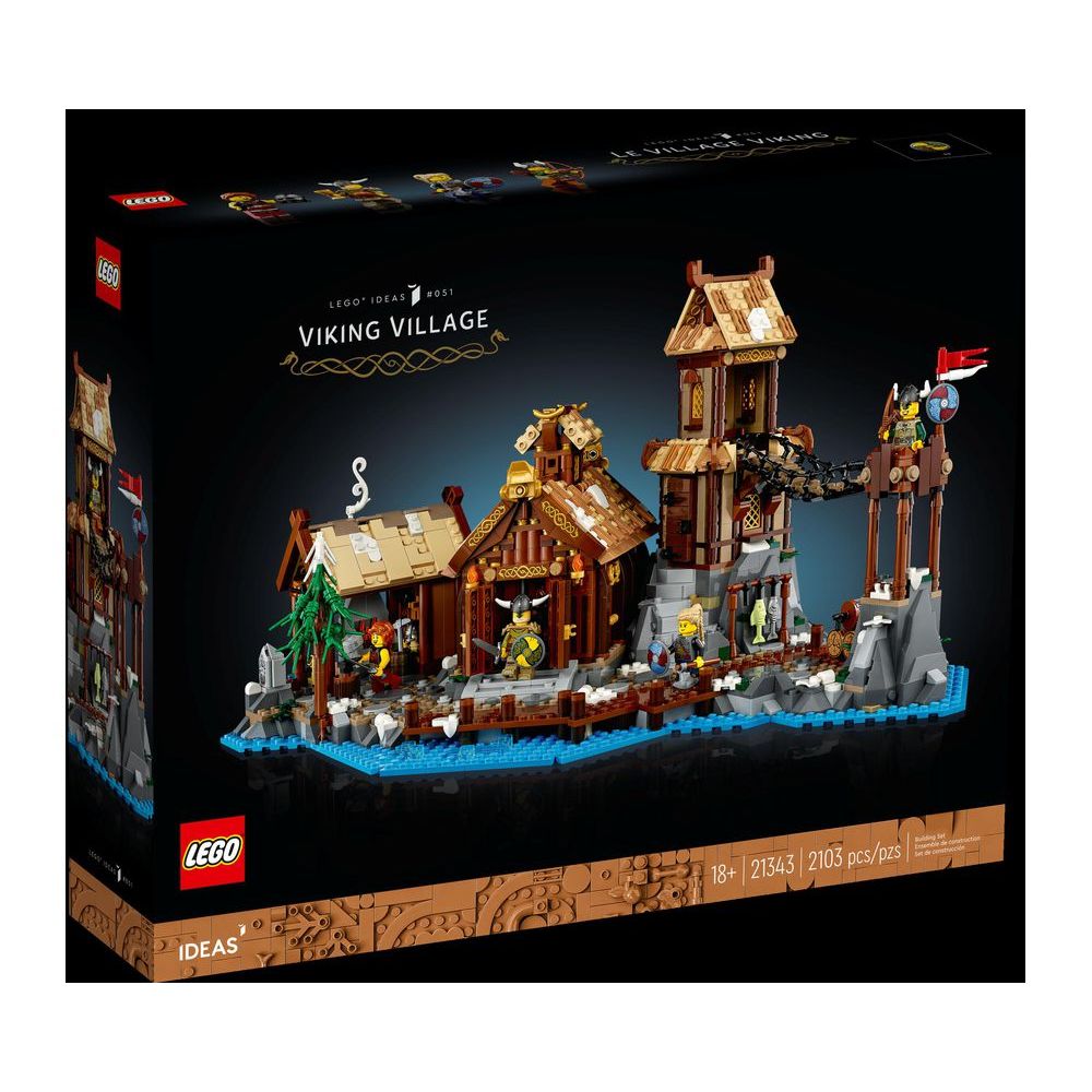 【積木樂園】樂高 LEGO 21343 IDEAS 系列 維京海盜村