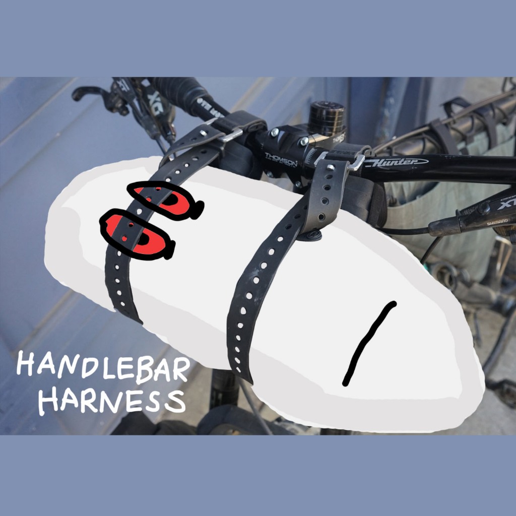 Outer Shell Handlebar Harness 自行車環島旅行 露營 野營 把手包 單車露營 輕量化 越野