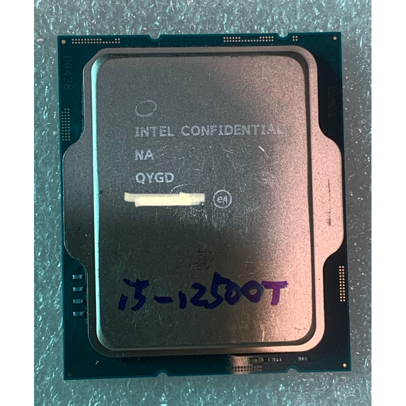 Intel Core i5-12500T 6C12T 低溫版 內顯 UHD 770 模擬12核 1700 ES QYGD