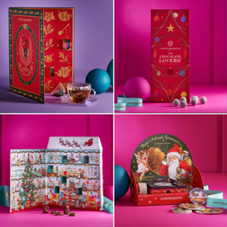 [F&M聖誕] 倒數日曆 茶愛好者 松露巧克力 留聲機聖誕音樂 兒童巧克力 $英國直購 直送回台 英超企業社