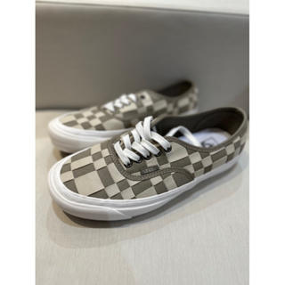 26cm Vans 休閒鞋 Authentic 44 DX 灰 米白 編織 棋盤格 安納海姆 男鞋